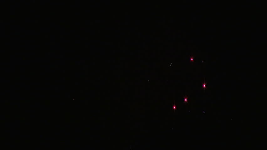 Slow Motion show Of Fireworks, Santiago