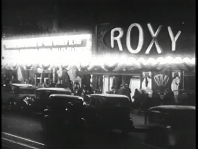 Roxy Theater Manhattan, 1930s