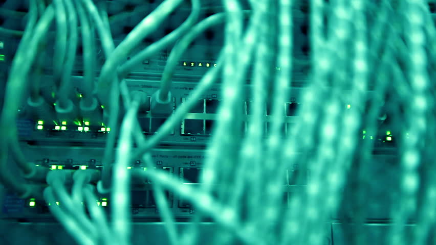 Network cables in the closet