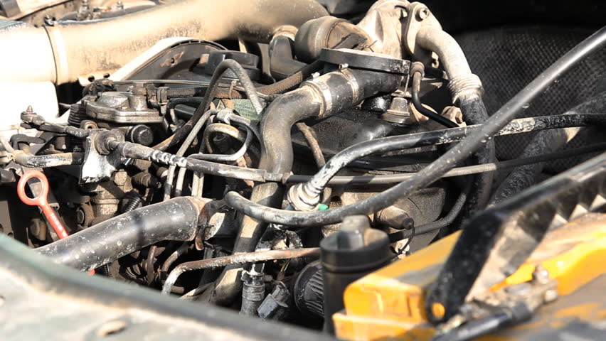 old diesel engine