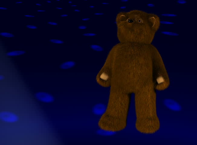 Dancing teddy bear