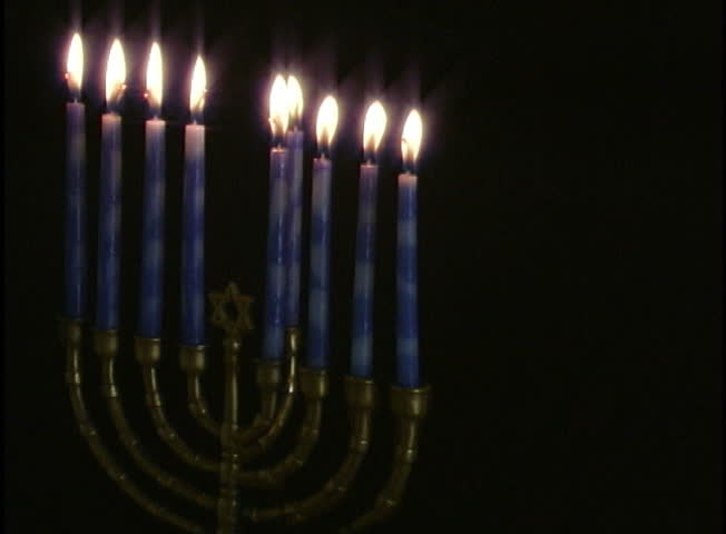 A Hannukah Menorah
