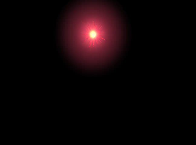 Dusty red heart - digital animation