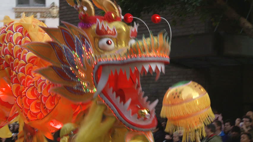 SAN FRANCISCO - FEB 11: Chinese New Year Parade on February 11, 2012 in San Francisco. 