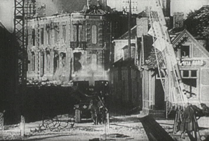 EUROPE - CIRCA 1942-1944: World War II, Large Explosion in France