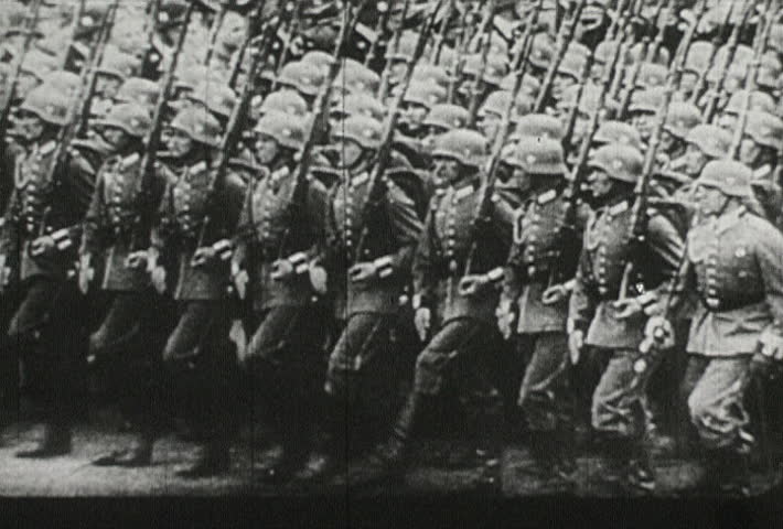 AUSTRIA - CIRCA 1942-1944: World War II, Nazis Enter Austria