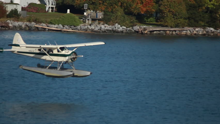 Plane Landing on Water