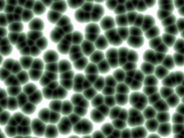 Cells under a microscope dividing. Visit my gallery for many other scientific options!