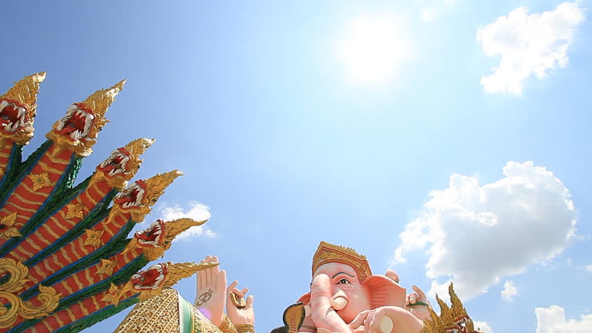 The Indian God Ganesha .