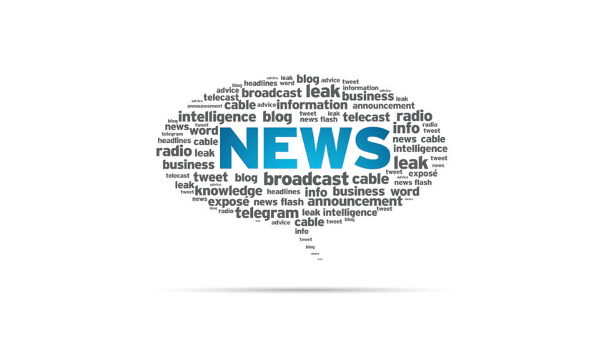 Spinning News Speech Bubble