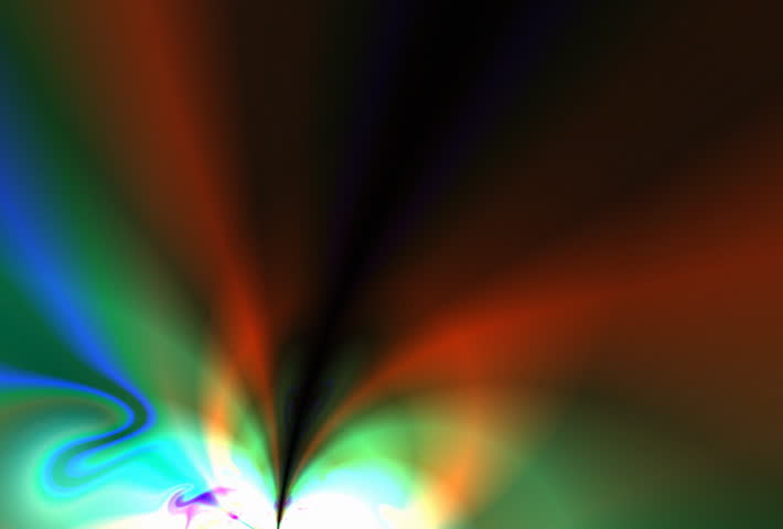 Evolving rainbow of colors