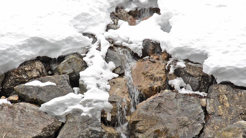 river in the alps