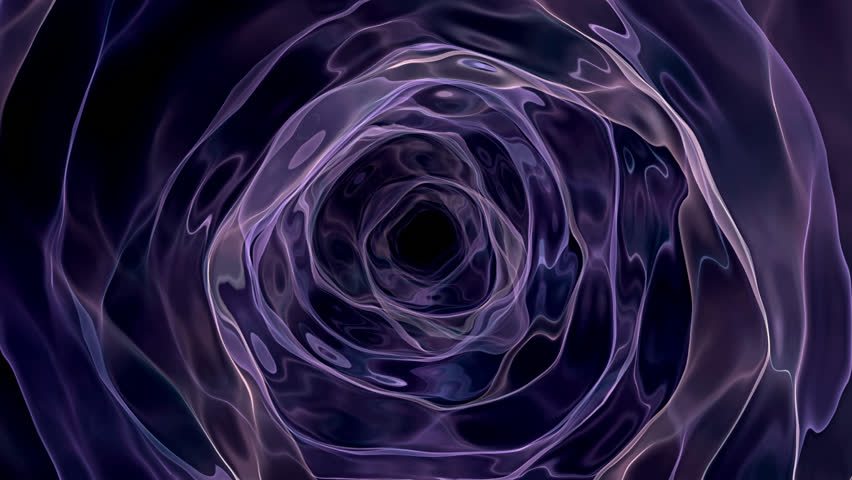 violet distorted tunnel