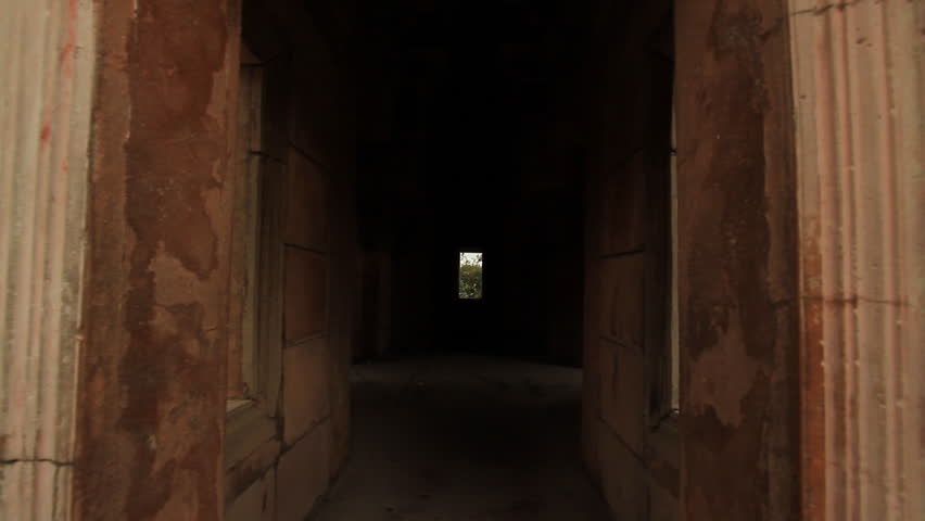 Stabilized shot :Interested in the ancient city, Thailand.
