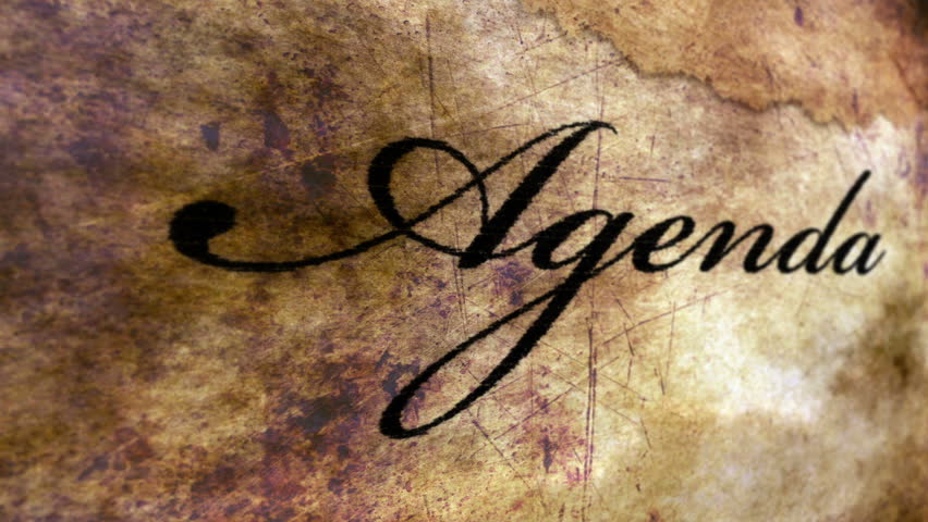Header of Agenda
