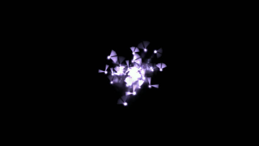 flying angels and firefly swing wings and splash dazzling particles at night,fairyland and dreamy scene.