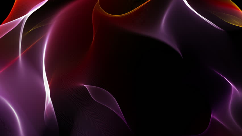wonderful loop video animation with moving particle object