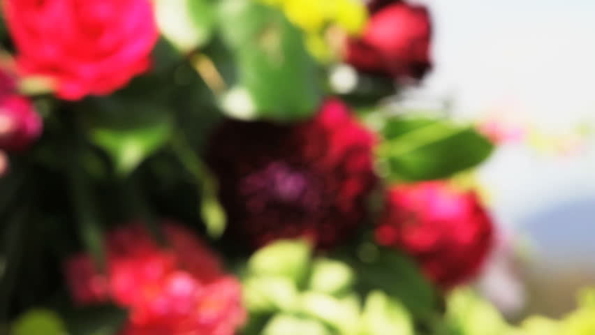 a professional floral arrangement