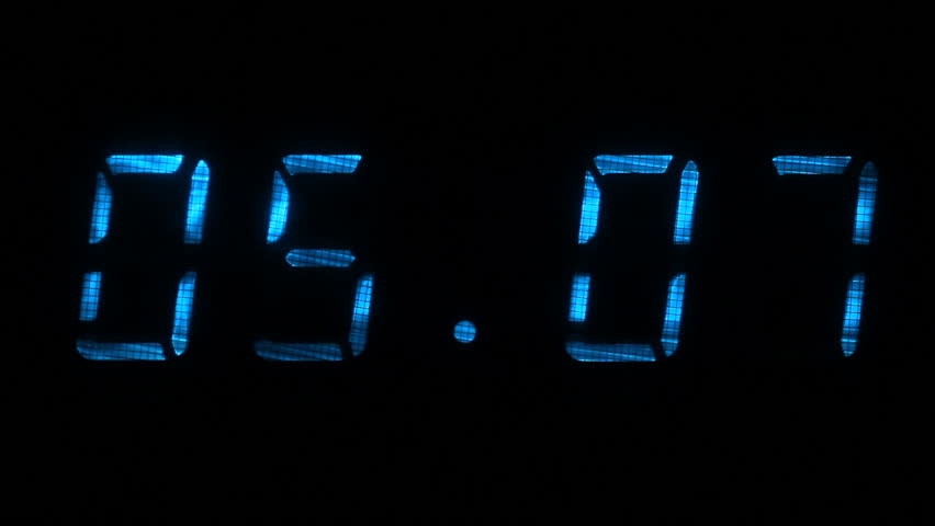 Digital Clock Stock Footage Video 1364821 | Shutterstock