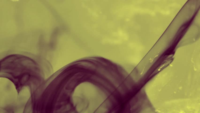 Abstract background of ink droplet falling in water