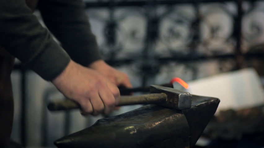 Smith horseshoe traditional worker