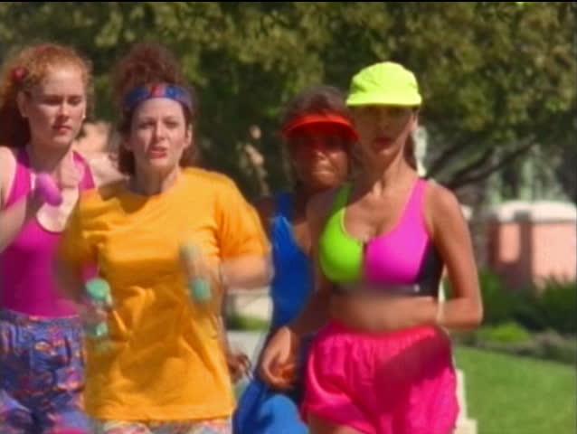 Group of joggers