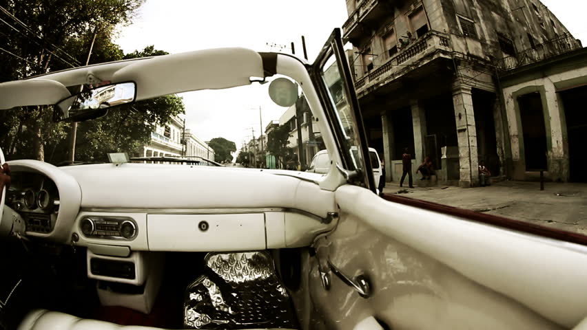 the streets of havana, shot durin a trip in a classic car, cuba