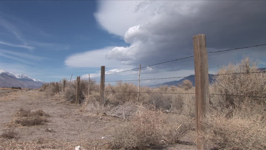 View of storm clouds in California United States