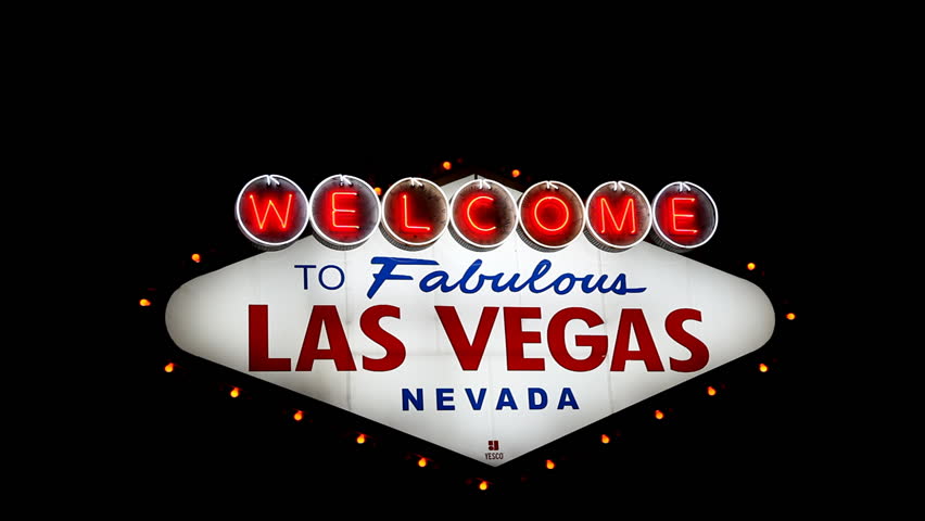 Famous Welcome to Fabulous Las Vegas sign. -Nevada, USA