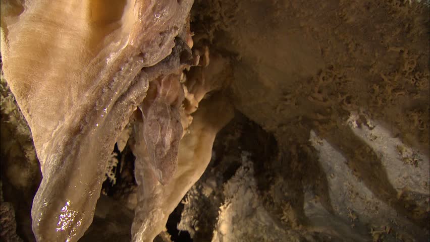 Stalactites and stalagmites