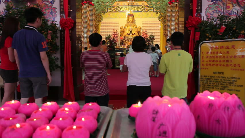 KUALA LUMPAR, MALAYSIA - CIRCA MAY 2011: Thean Hou Chinese Temple
