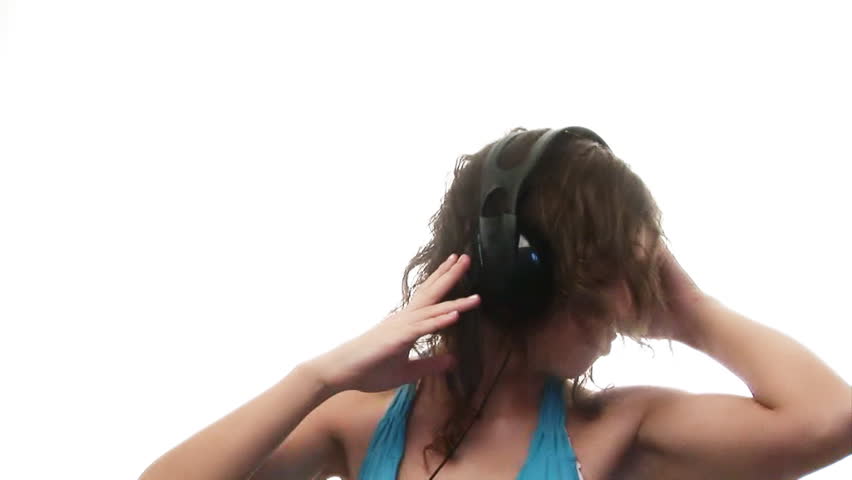 Attractive Teenager Dancing