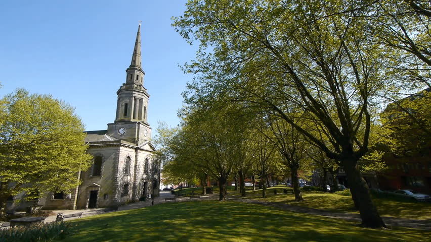 Saint Paul's church in Birmingham, England.
