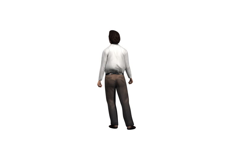 A complex network of contacts builds up around a business man.