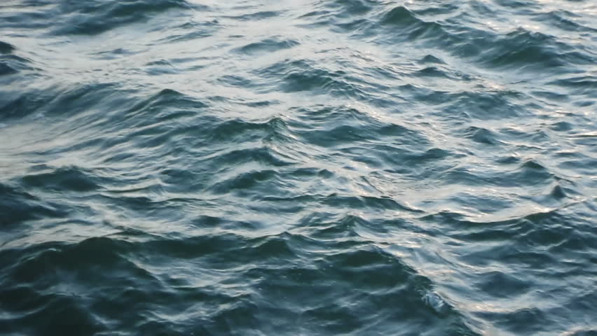 Ocean Waves view from boat