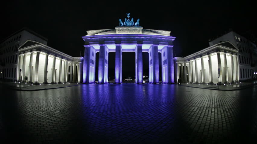 Brandenburger Tor 1080p HD (Brandenburg Gate), famous landmark in Berlin, Germany