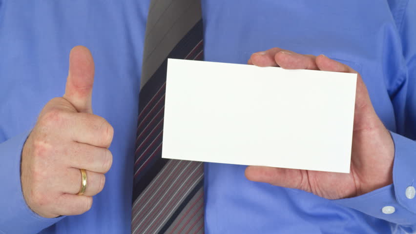 Manager holding paper sign with â Join us now - text.