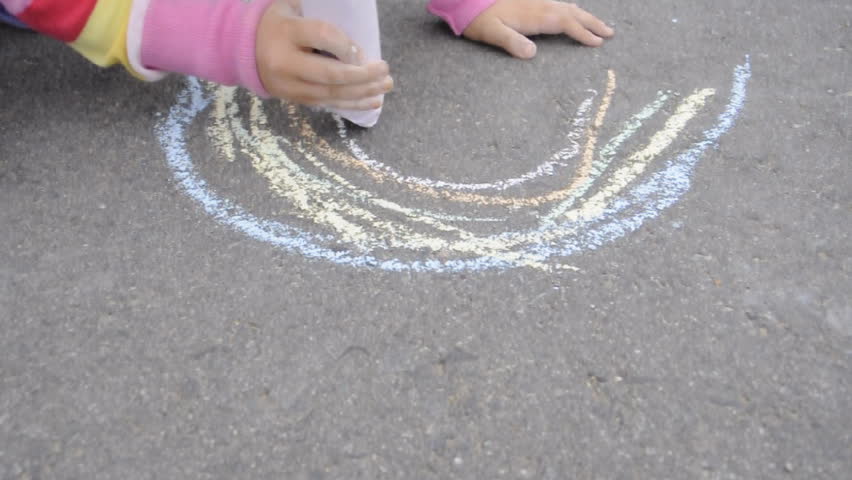 Sidewalk chalk 
