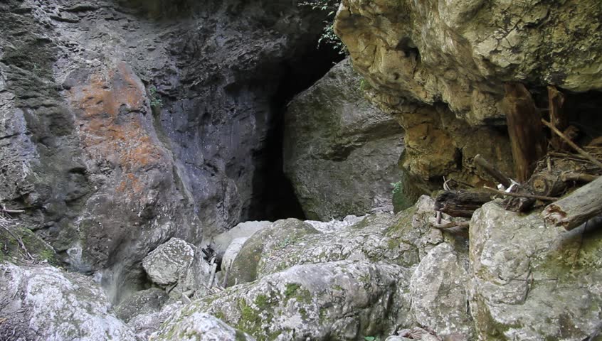 Big cave Yama in Pazin, Croatia