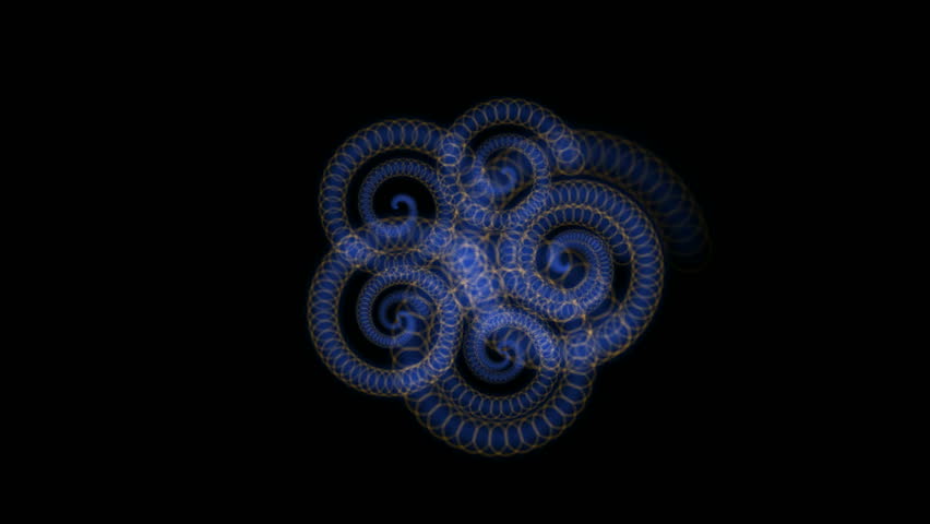 swirl flower pattern,circle shaped chains spring,flow snake totem and earthworm.