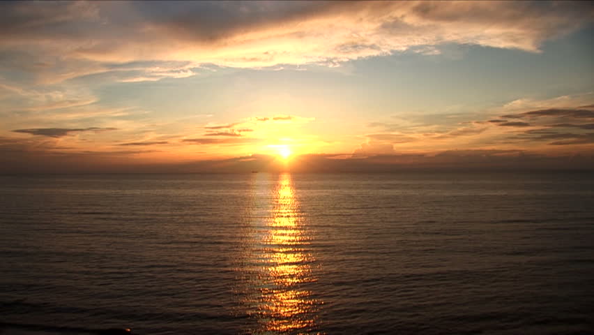 Sunset at Baltic Sea