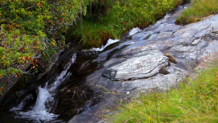 Torrent in slow motion