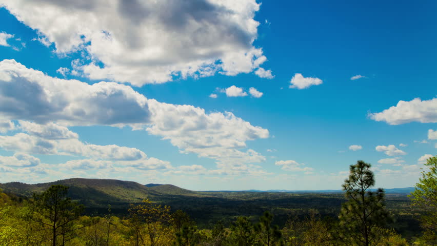 A time lapse taken at Talladega National Forest in Alabama.