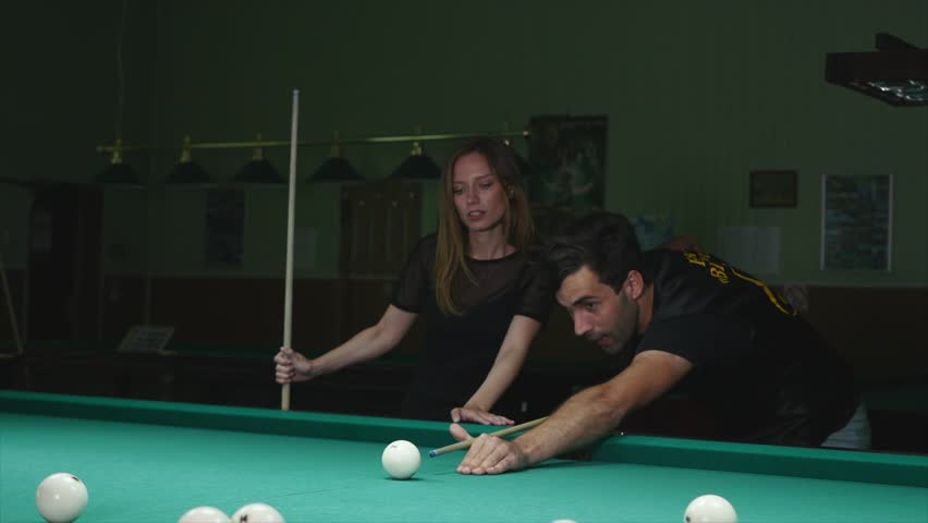 three ladies are playing billiards and having unforgettable threesome 24062 three ladies are playing billiards and having unforgettable threesome 24061