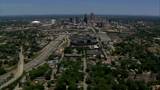 Flying around Atlanta and surrounding neighborhood