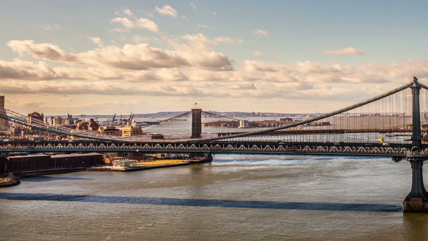 Manhattan Bridge in New York City