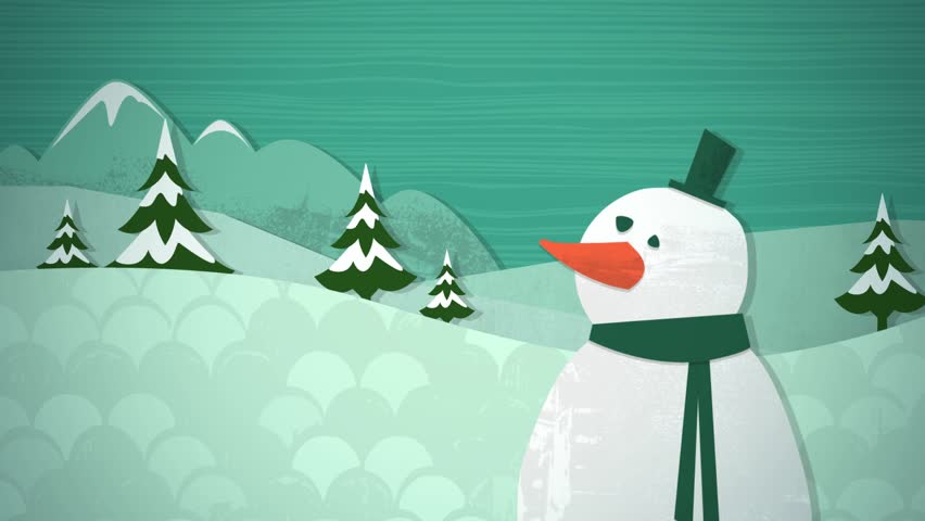 Winter Snowscape Loop HD

An animated background loop, created in a paper cutout style, to illustrate a winter snow scene with snowman. Ideal for your festive holiday season productions.