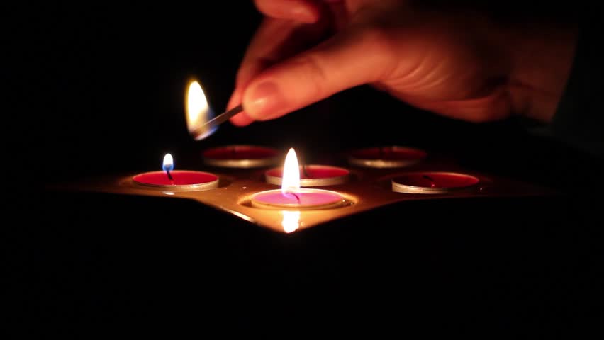 Tea light candles