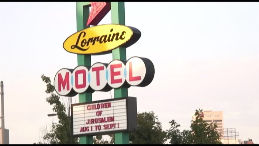 MEMPHIS - CIRCA SEPT 2008: Lorraine Motel Sign, Memphis, Tennessee circa Sept 2008. 