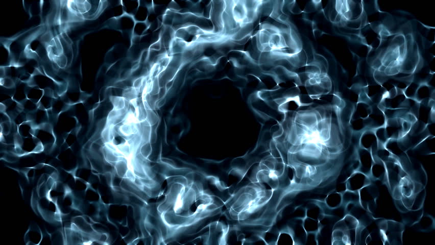 Blue Extraordinary And Paranormal Micro Organic Materialâs Soft Deformations And Dissolutions Within Microscopic Abstract